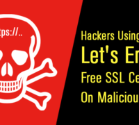 Lets Encrypt Free SSL