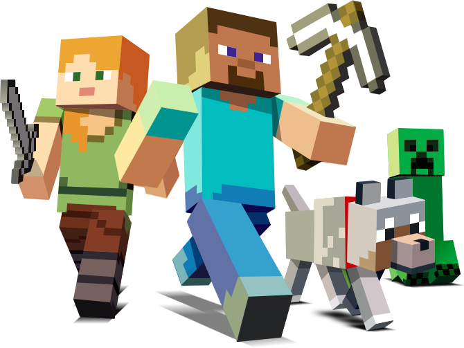 Minecraft Java Server Fight Team