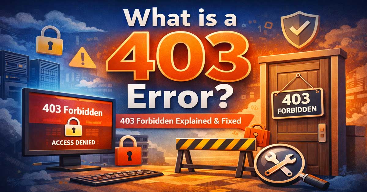 What Is A 403 Error Featured Image